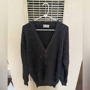Alpaca Cardigan Sweater-Button Down